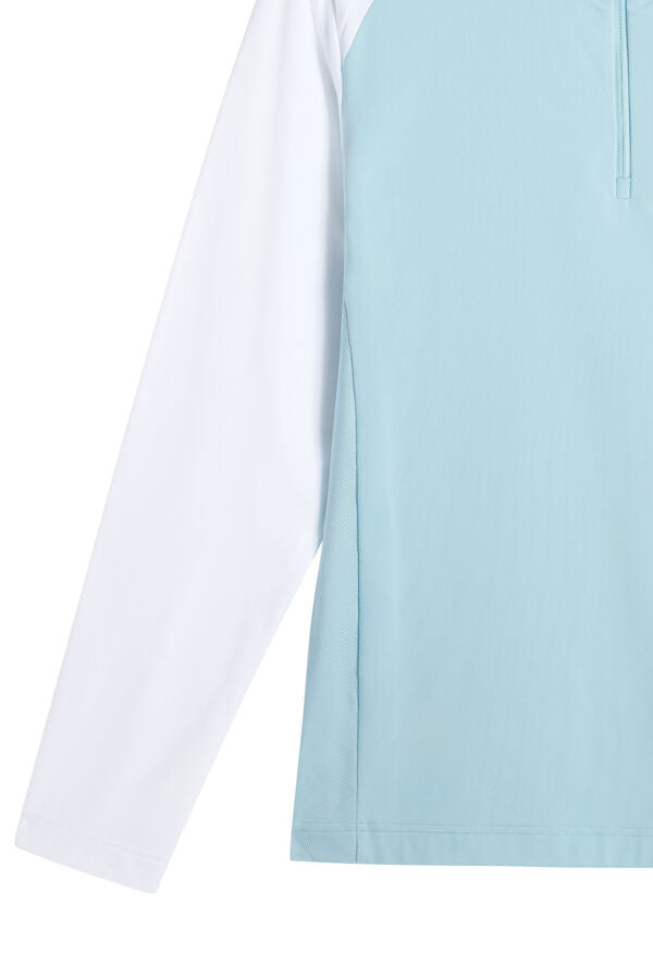 Blake Zip Mid Layer / Forget-Me-Not