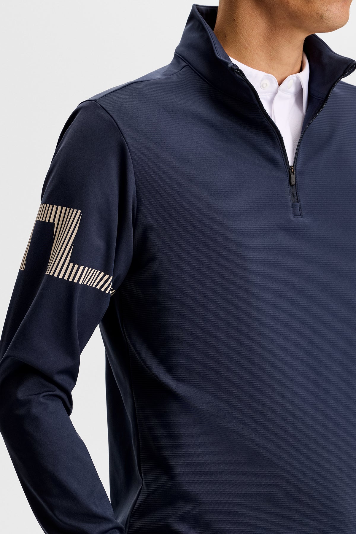 Heath Strike Mid Layer in JL Navy by J.Lindeberg