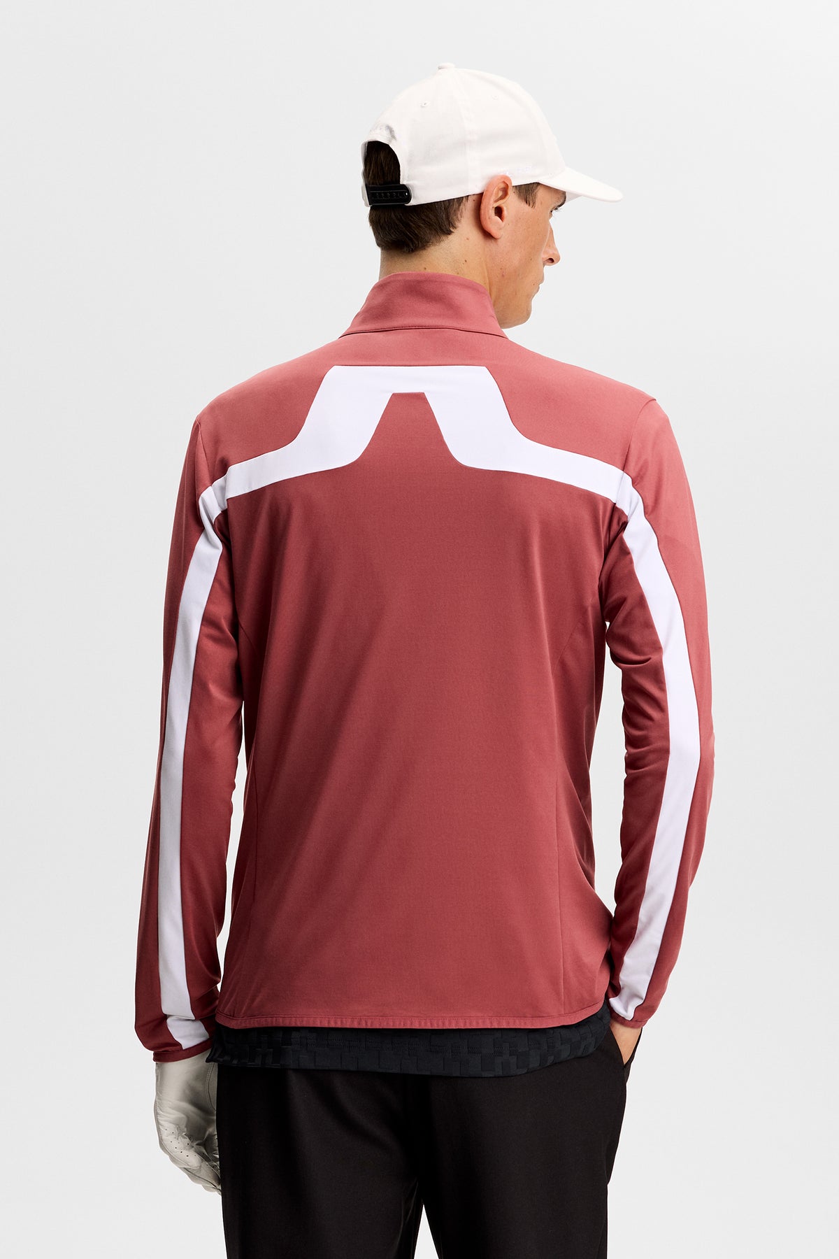 Jarvis Mid Layer in Apple Butter by J.Lindeberg