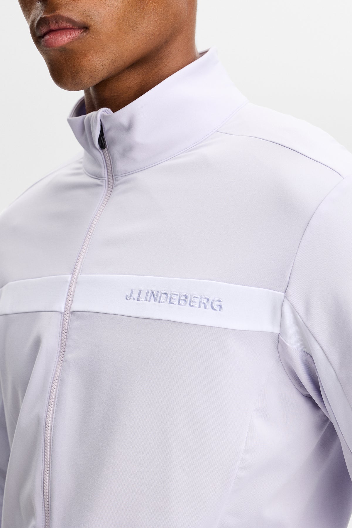 Jarvis Mid Layer in Purple Heather by J.Lindeberg