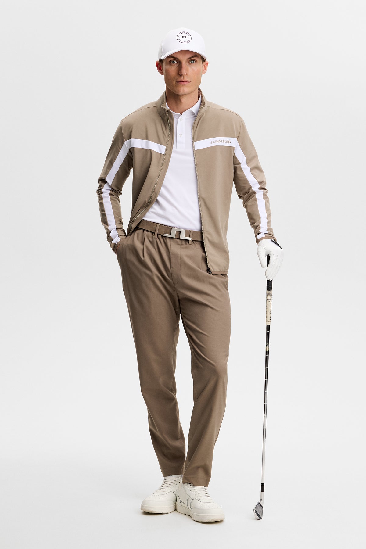 Jarvis Mid Layer in Brindle by J.Lindeberg