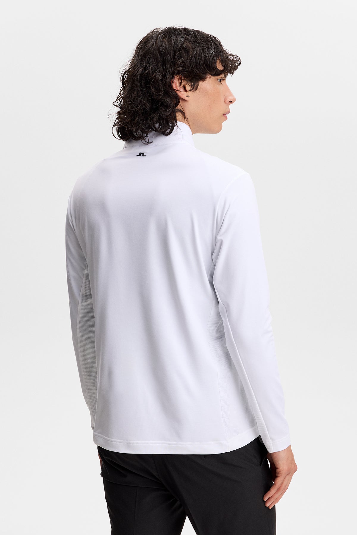 Tour Tech Mid Layer in White by J.Lindeberg