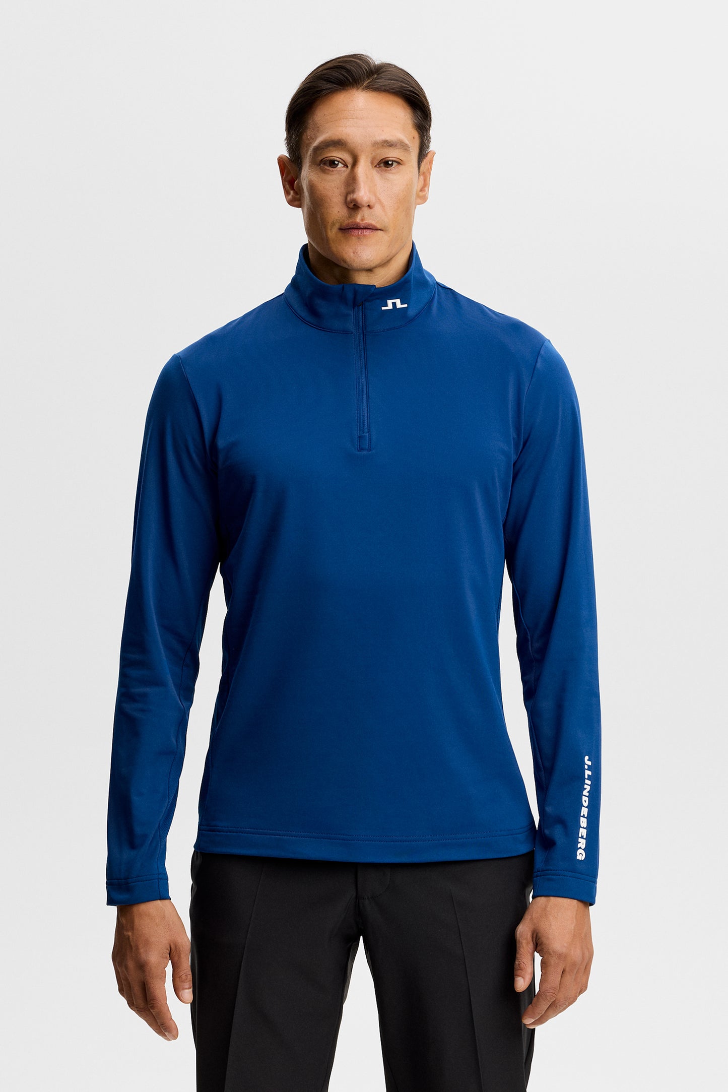 Tour Tech Mid Layer in Estate Blue by J.Lindeberg