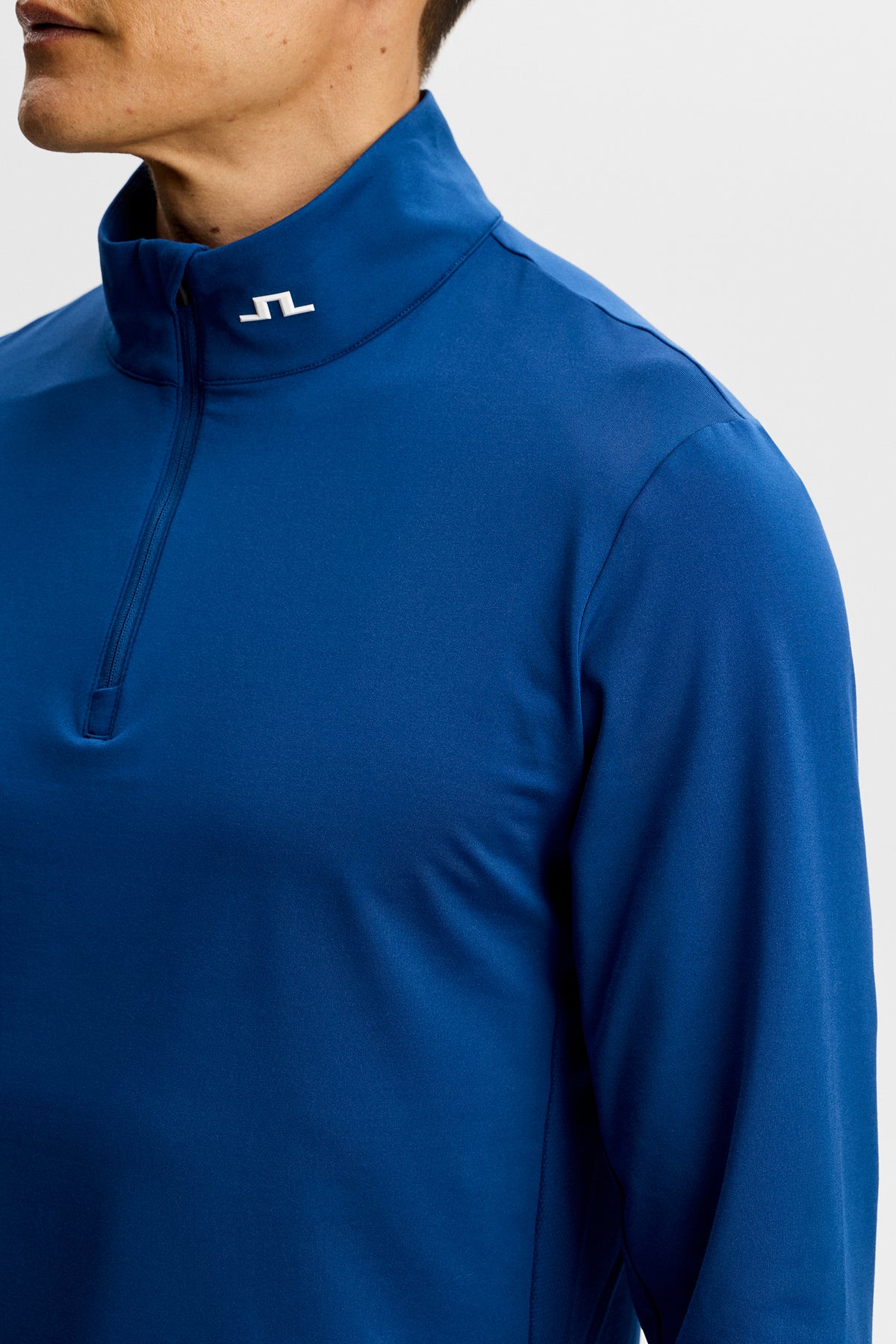 Tour Tech Mid Layer in Estate Blue by J.Lindeberg