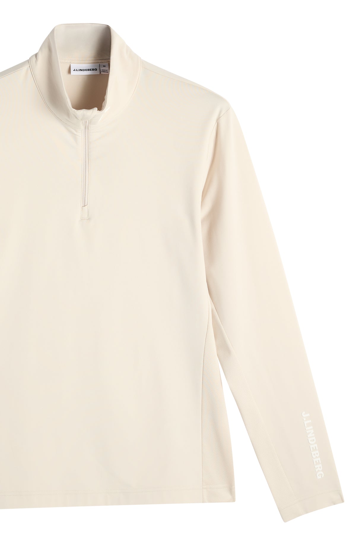 Tour Tech Mid Layer in Moonbeam by J.Lindeberg