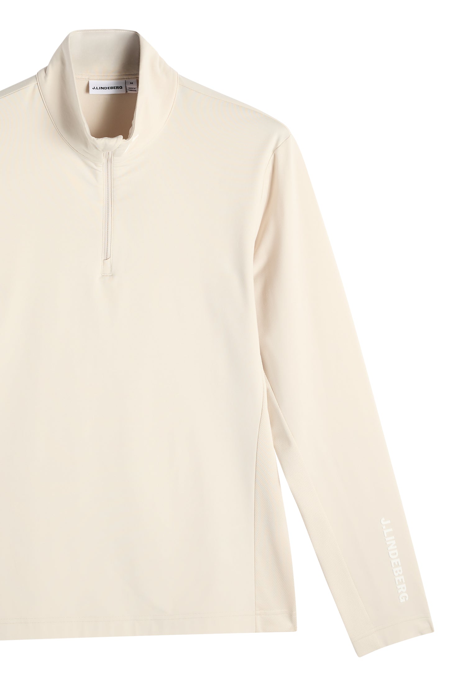 Tour Tech Mid Layer in Moonbeam by J.Lindeberg