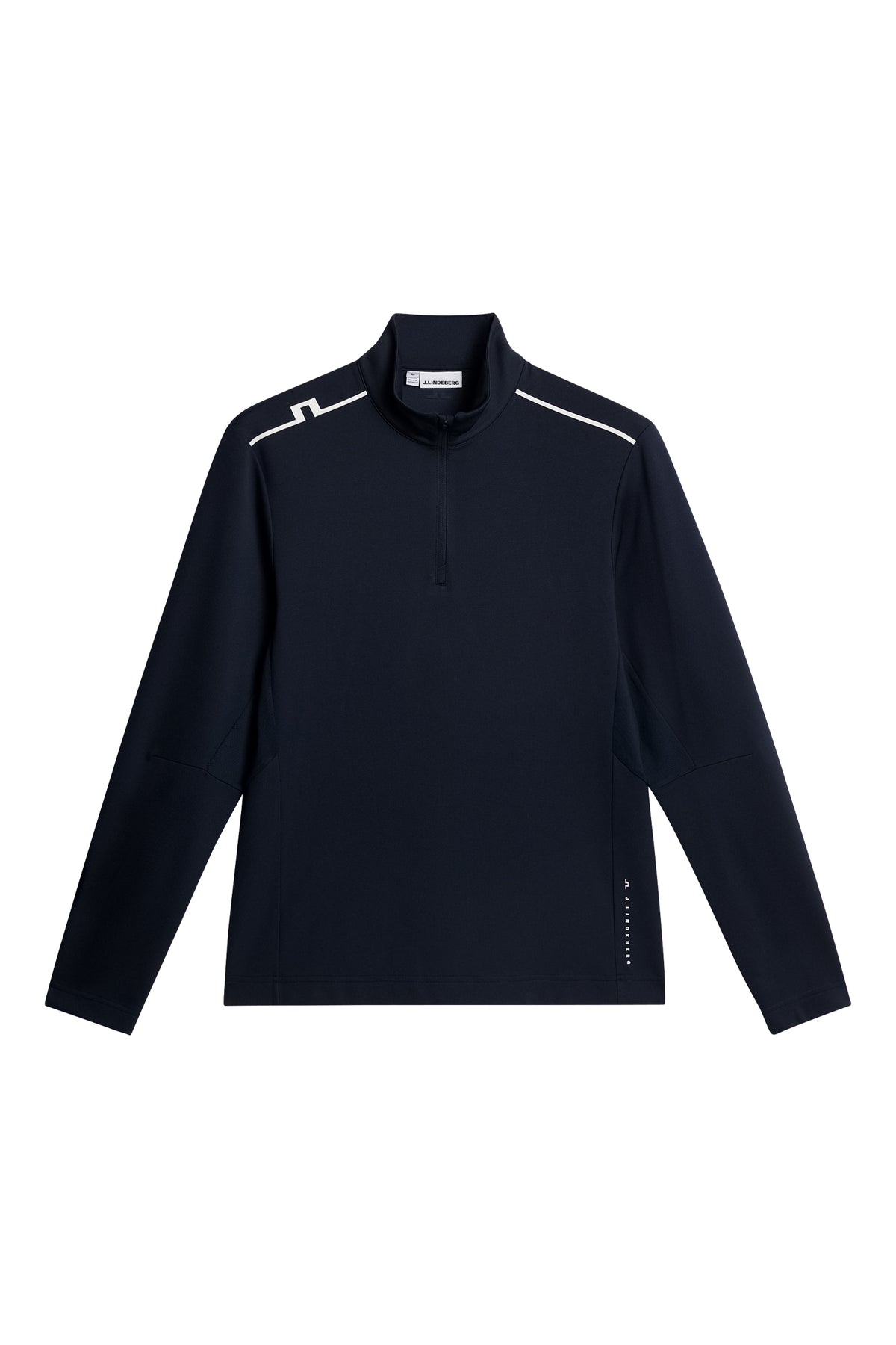 Leon Quarter Zip Mid Layer in JL Navy by J.Lindeberg