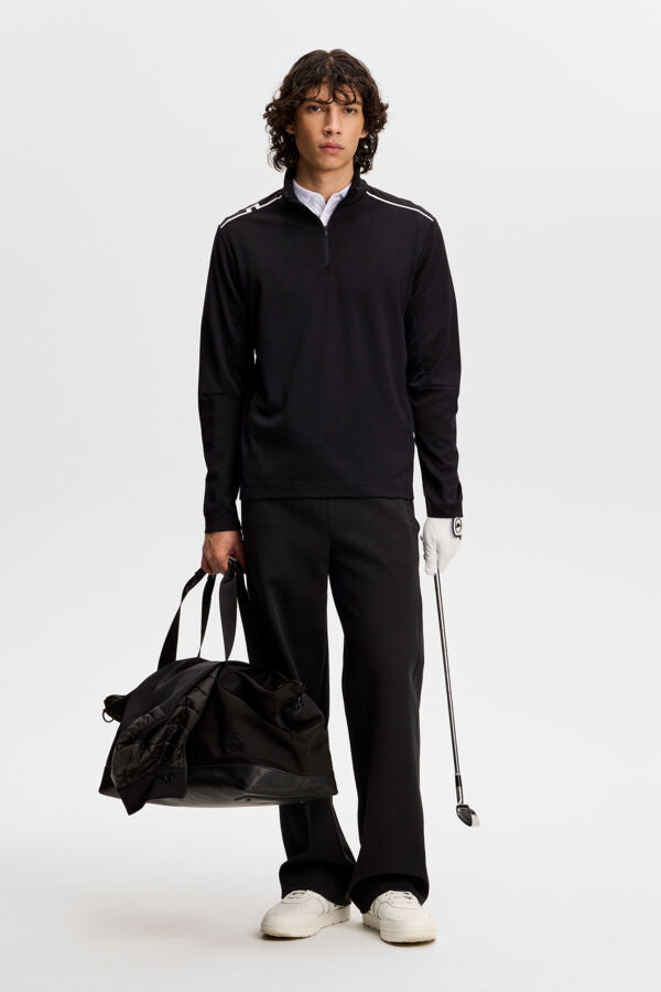 Leon Quarter Zip Mid Layer / Black – J.LINDEBERG US