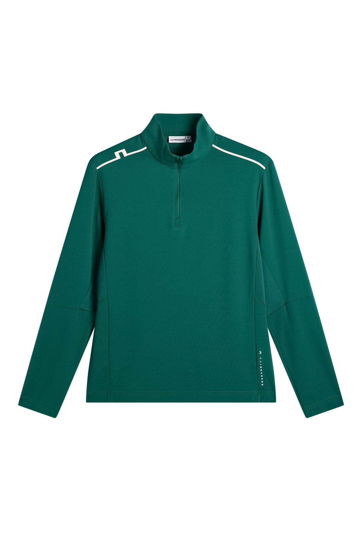 Leon Quarter Zip Mid Layer in Forest Biome by J.Lindeberg
