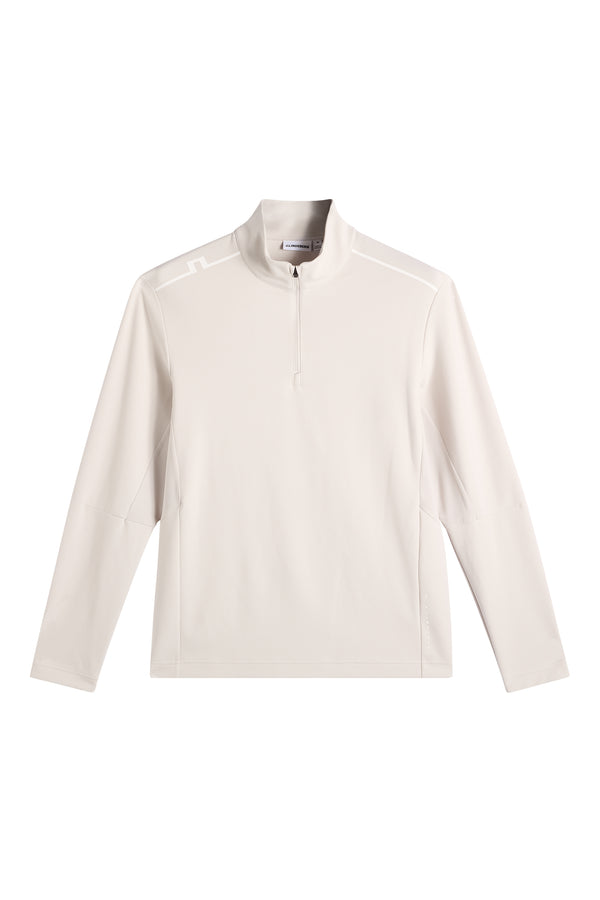 Leon Quarter Zip Mid Layer / Moonbeam