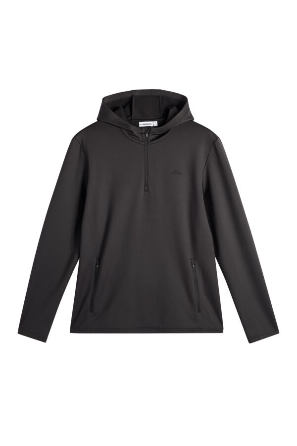 Aerial Quarter Zip Hood / Black