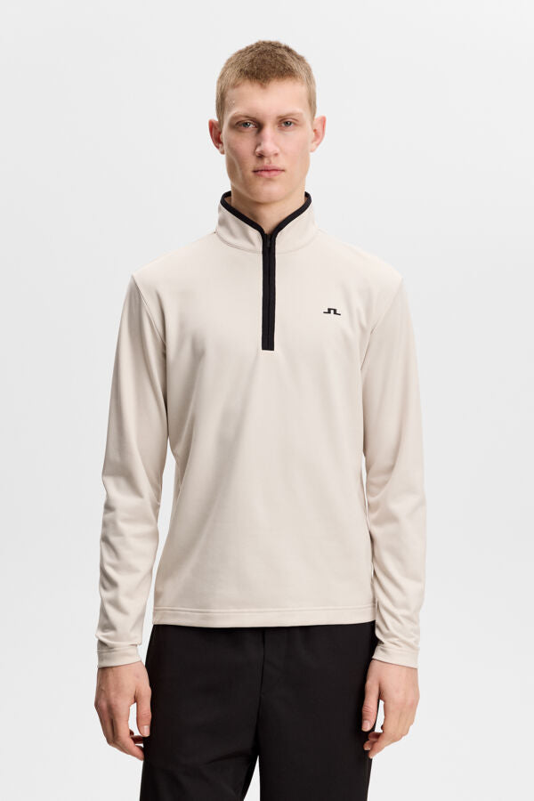 Clide Quarter Zip Mid Layer / Moonbeam