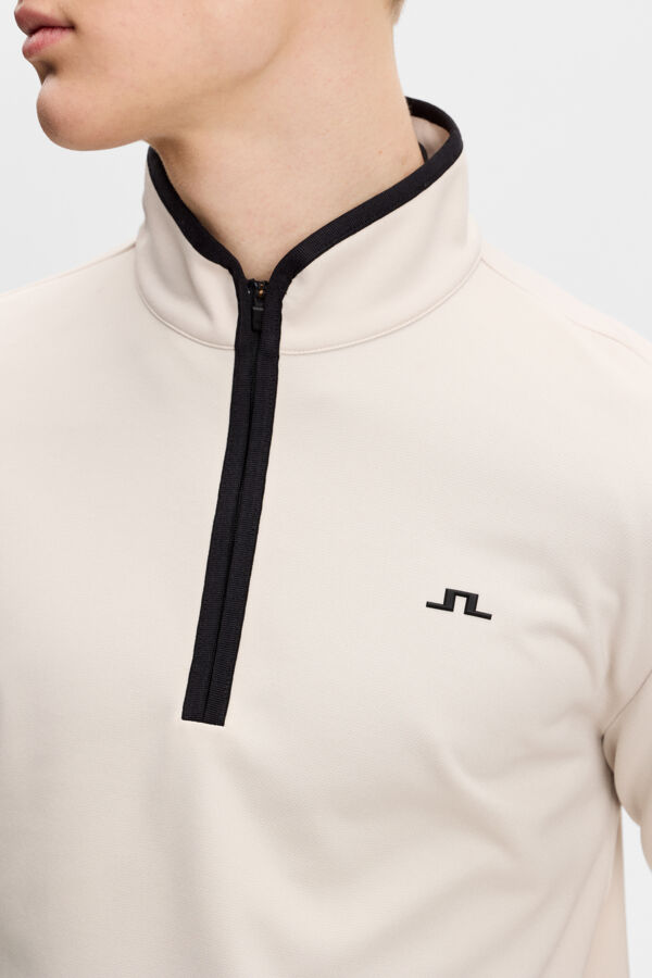 Clide Quarter Zip Mid Layer / Moonbeam