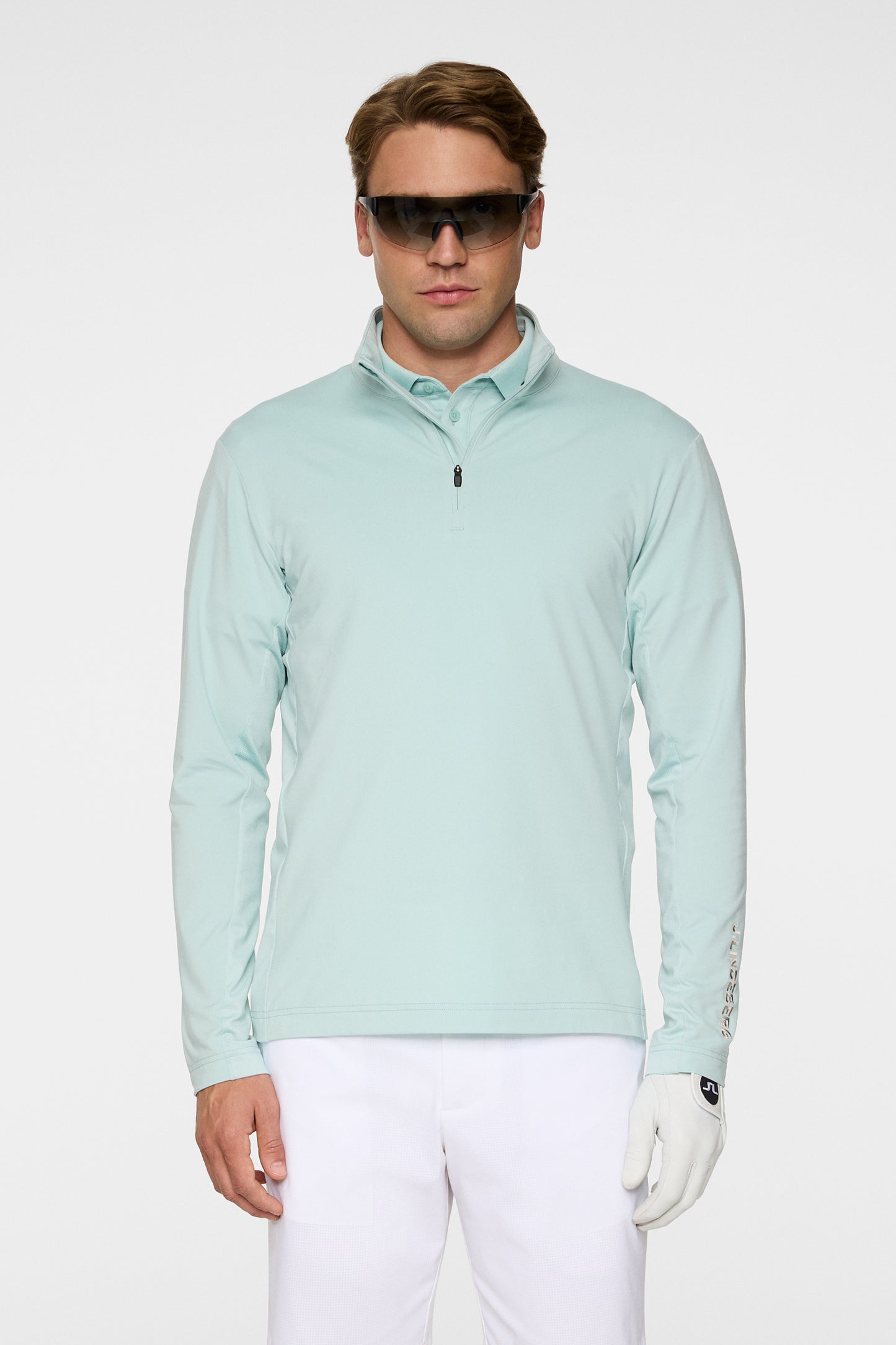 Tour Tech Mid Layer LTD in Blue Haze by J.Lindeberg