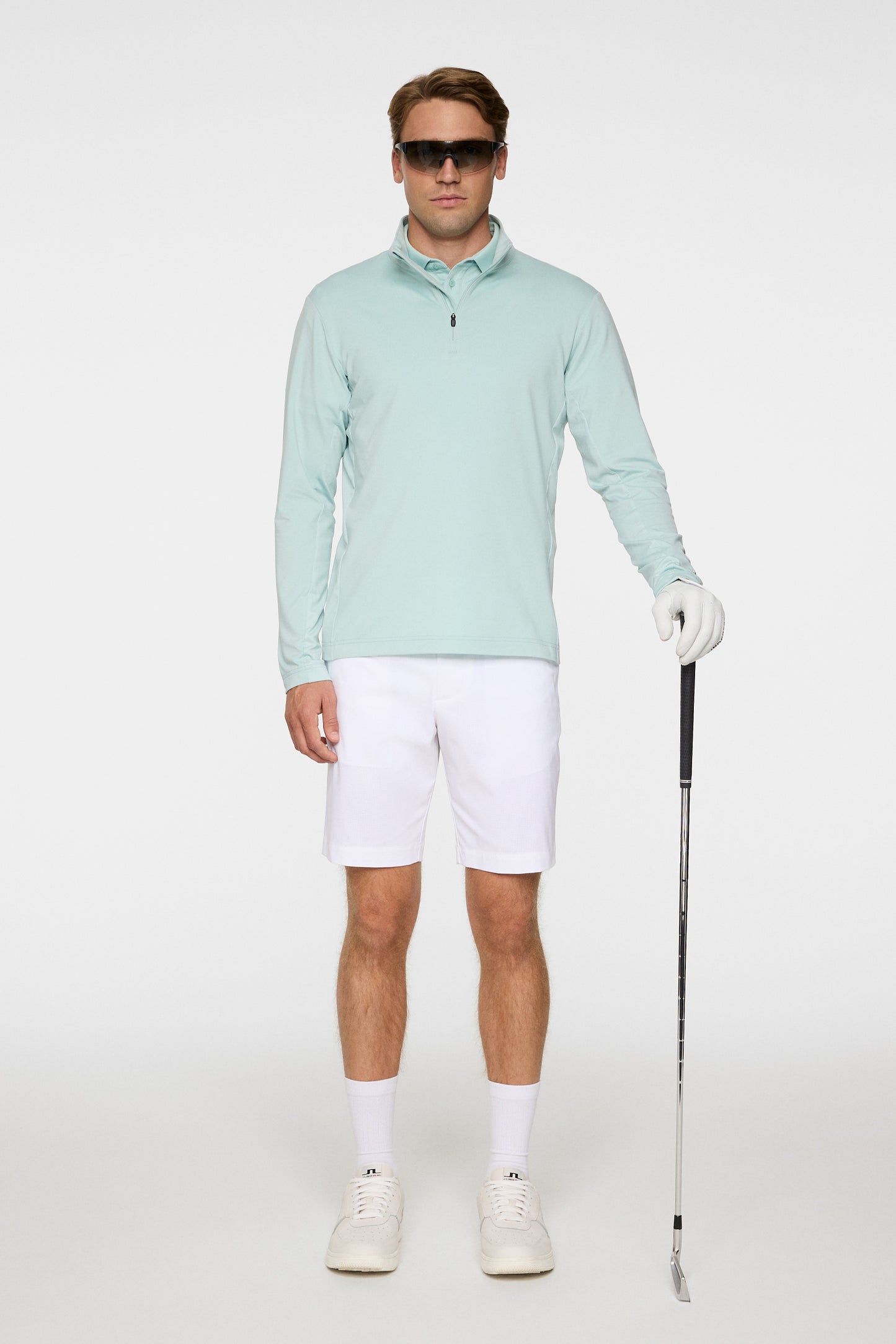 Tour Tech Mid Layer LTD in Blue Haze by J.Lindeberg