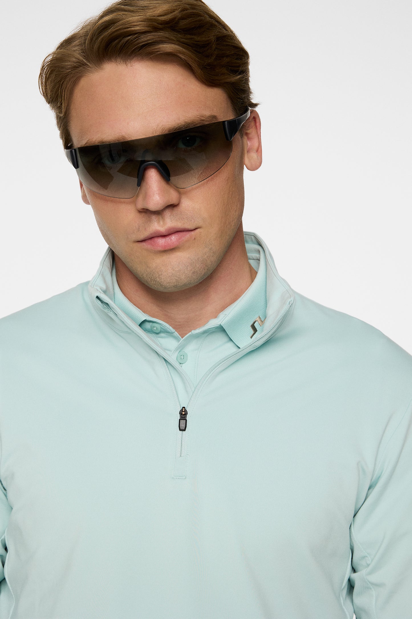 Tour Tech Mid Layer LTD in Blue Haze by J.Lindeberg