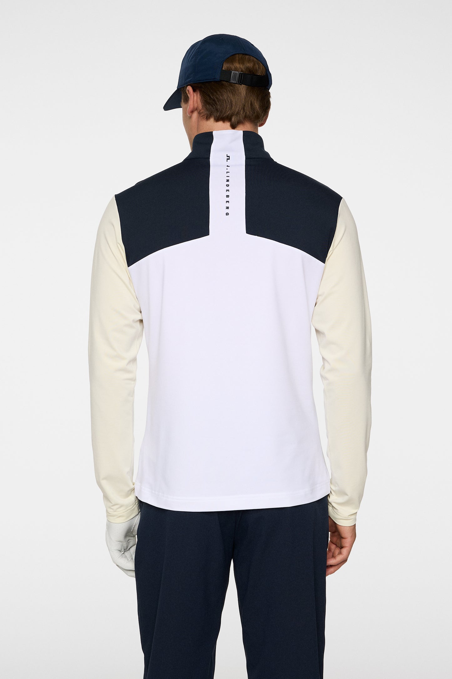 Sasha Mid Layer in White by J.Lindeberg