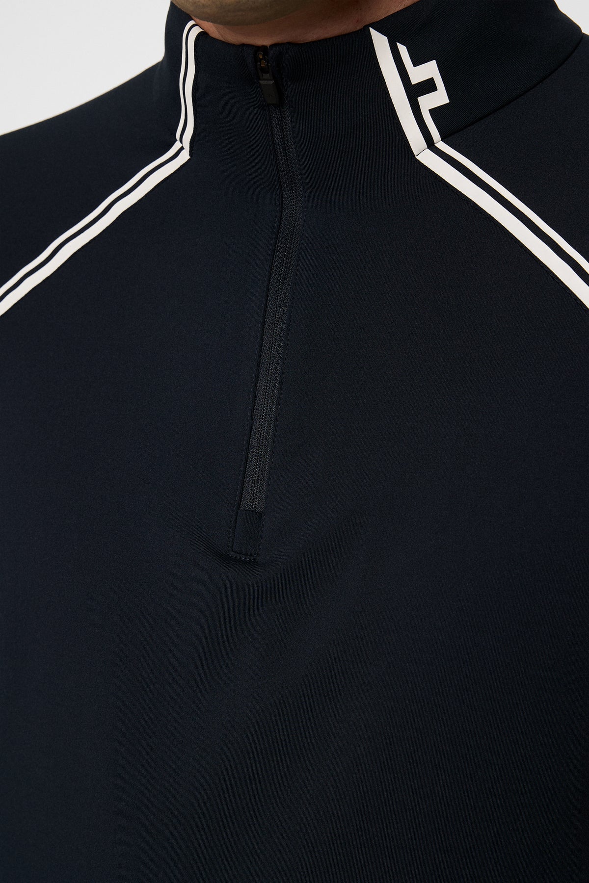 Players Mid Layer in JL Navy by J.Lindeberg