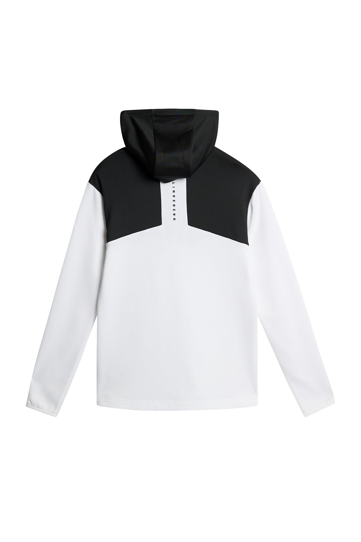 Banks Zip Hood in White by J.Lindeberg