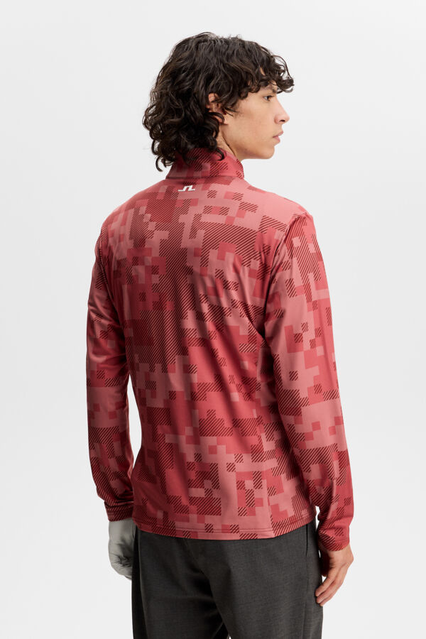 Bridger Tour Print Mid Layer / Tour 26 Tonal Pink L