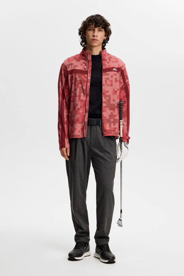 Bridger Tour Print Mid Layer / Tour 26 Tonal Pink L