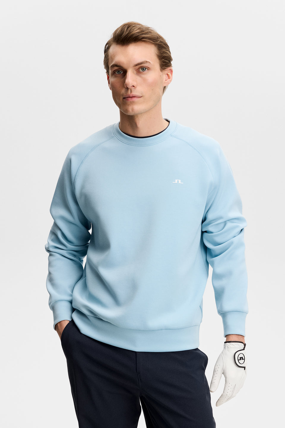 Finn Crew Neck / Forget-Me-Not
