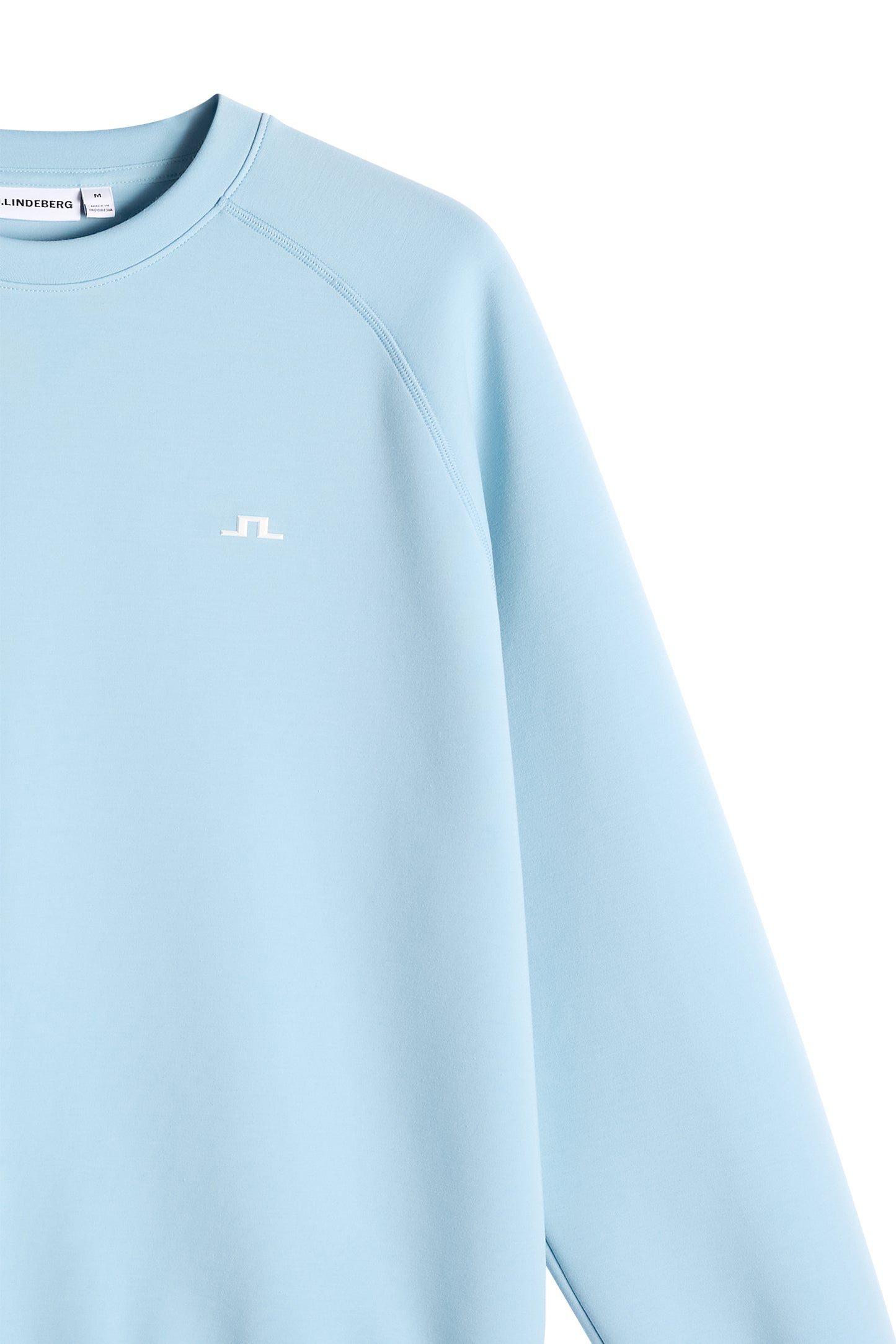 Finn Crew Neck in Forget-Me-Not by J.Lindeberg