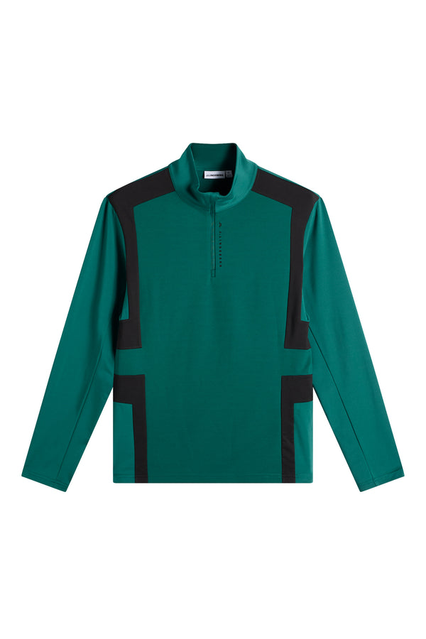 Finn Quarter Zip Mid Layer / Forest Biome