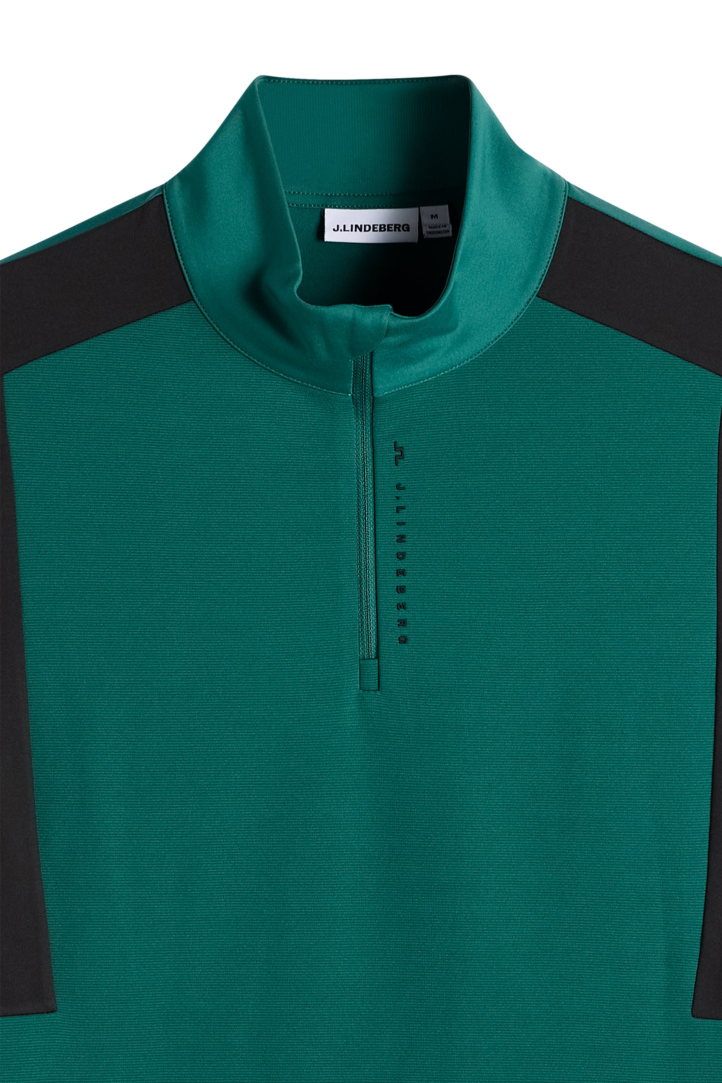 Finn Quarter Zip Mid Layer in Forest Biome by J.Lindeberg
