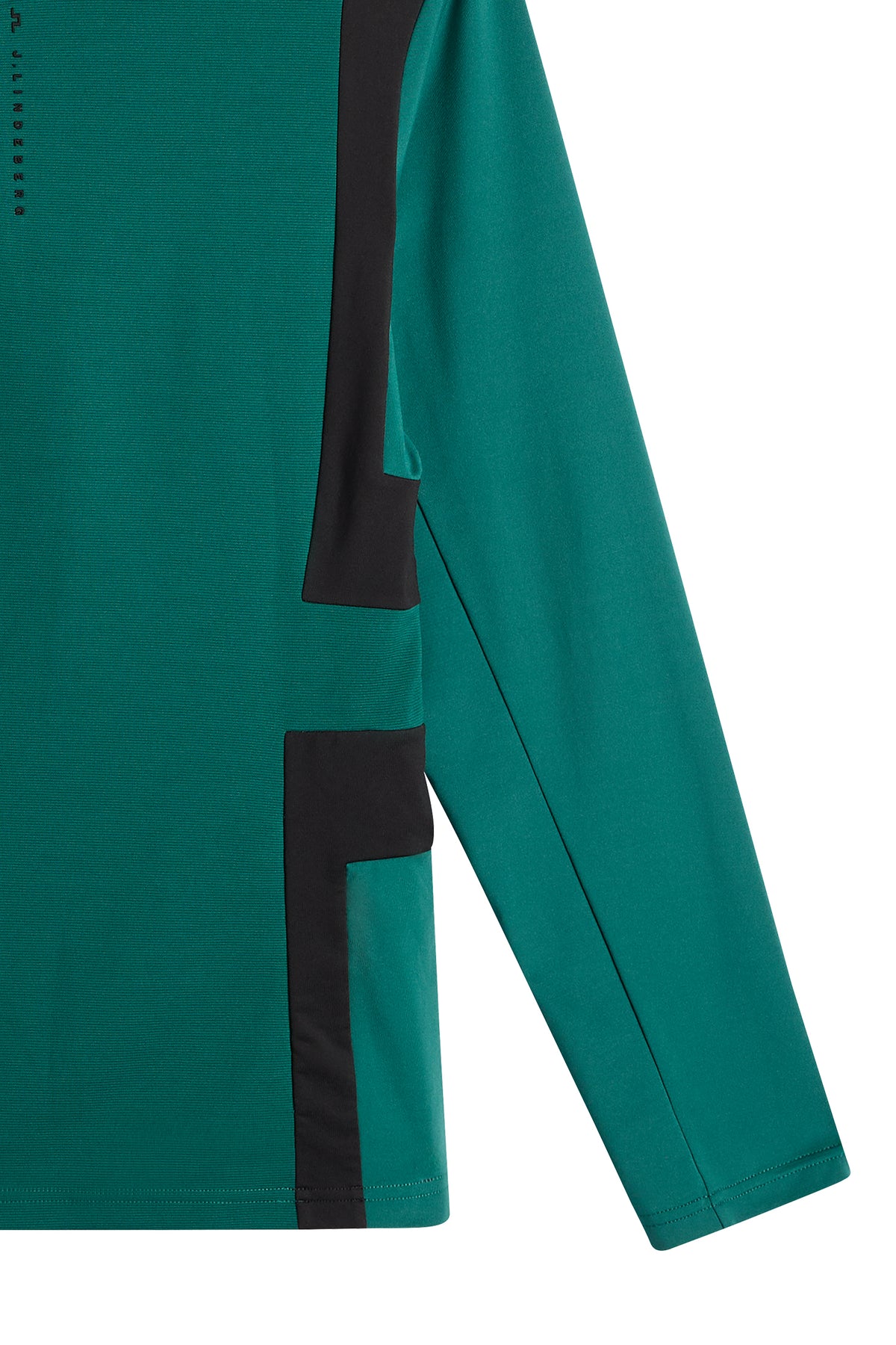 Finn Quarter Zip Mid Layer in Forest Biome by J.Lindeberg