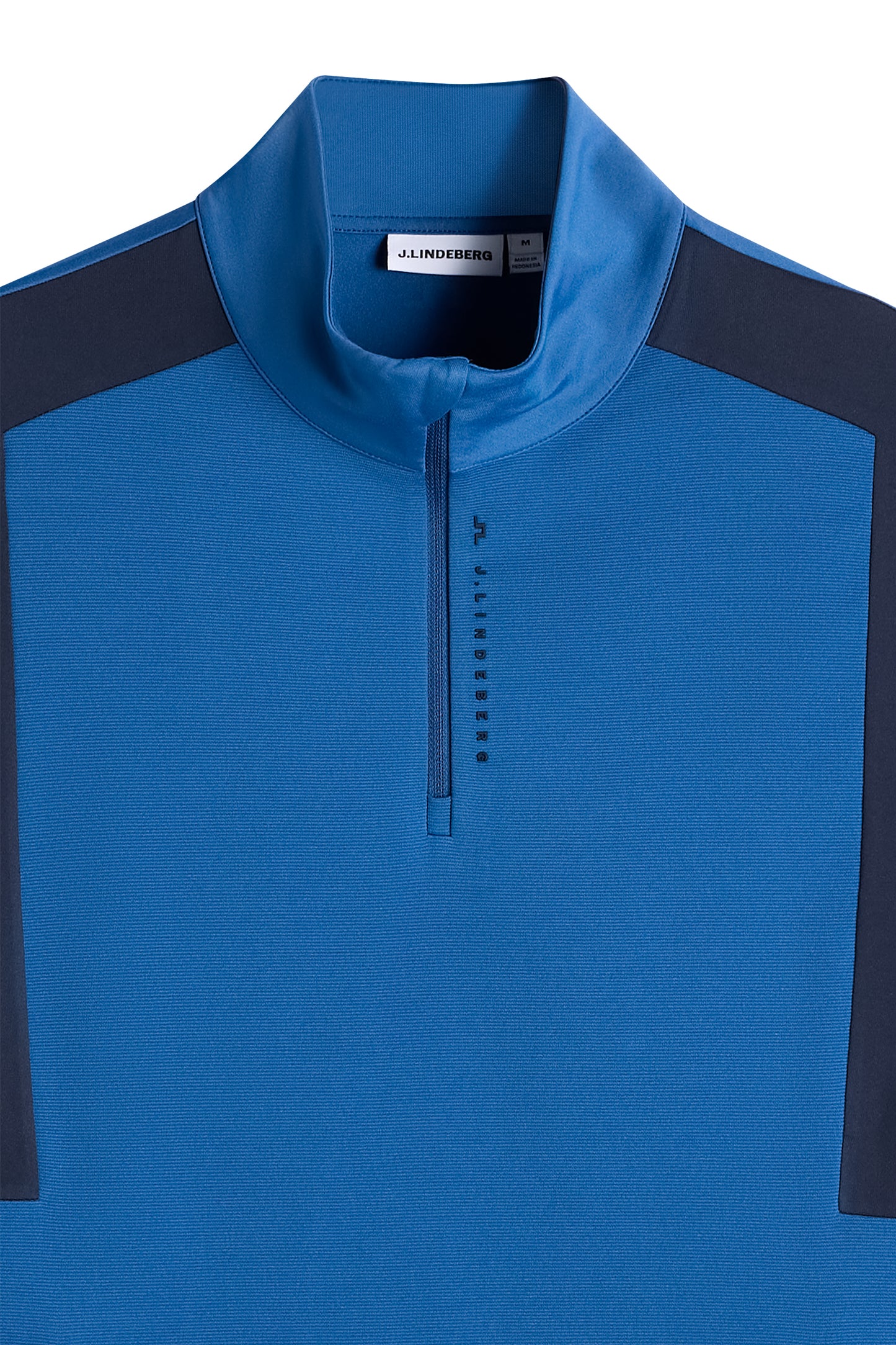 Finn Quarter Zip Mid Layer in Set Sail by J.Lindeberg