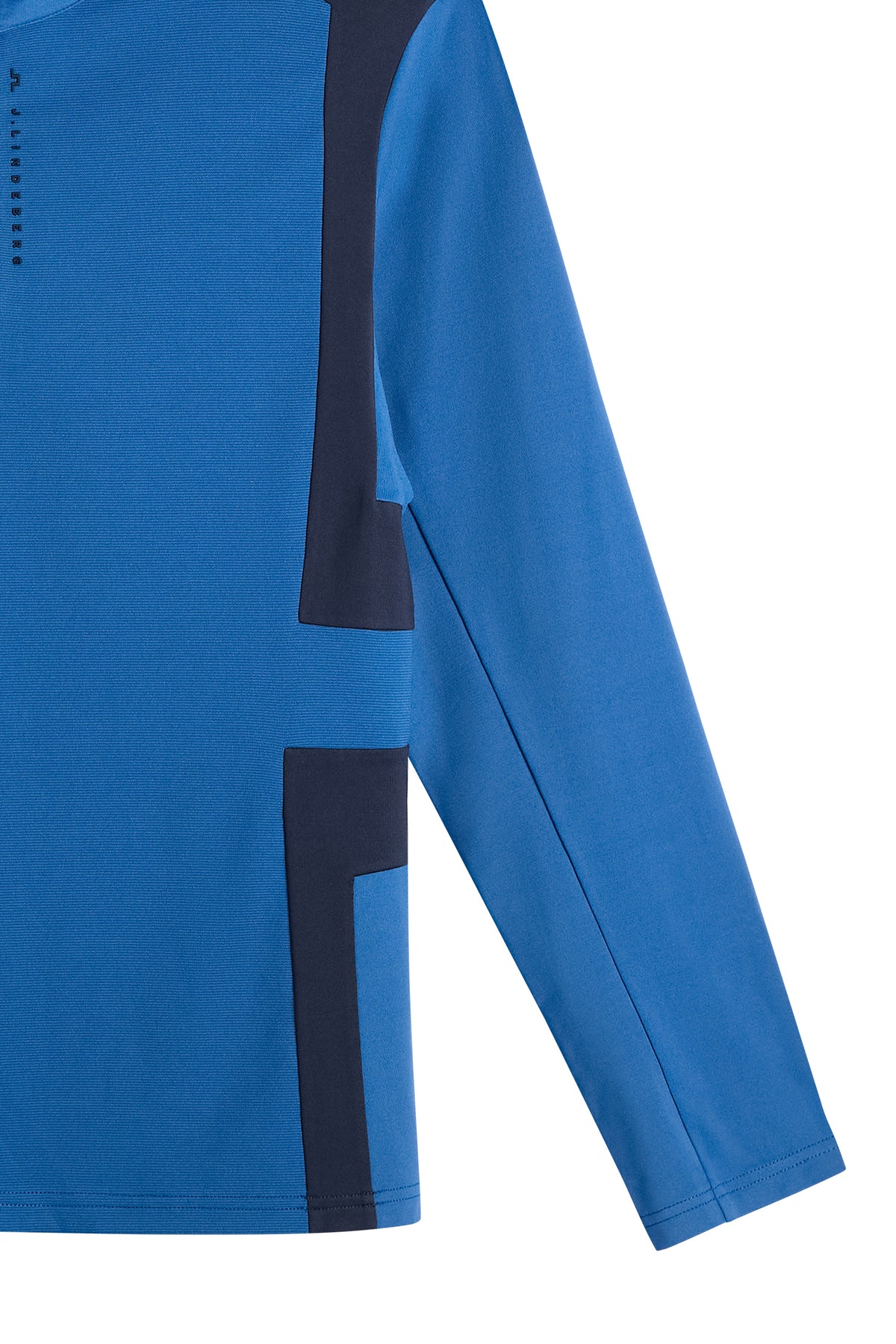 Finn Quarter Zip Mid Layer in Set Sail by J.Lindeberg