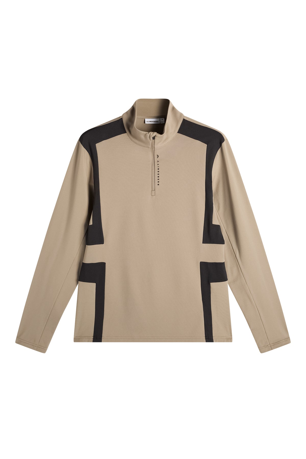 Finn Quarter Zip Mid Layer in Brindle by J.Lindeberg