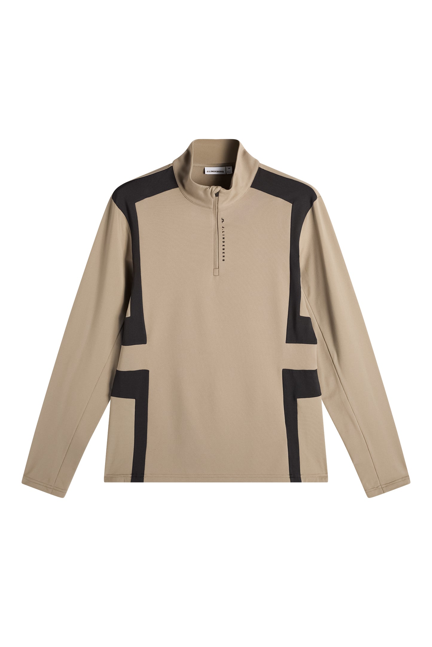 Finn Quarter Zip Mid Layer in Brindle by J.Lindeberg
