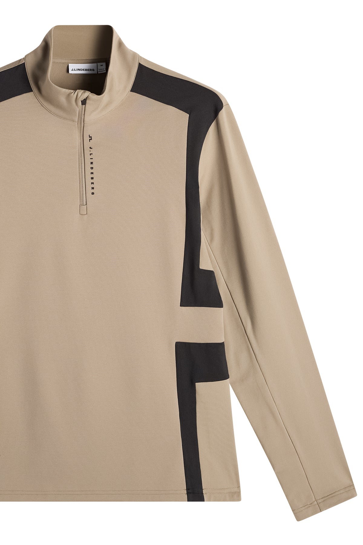 Finn Quarter Zip Mid Layer in Brindle by J.Lindeberg
