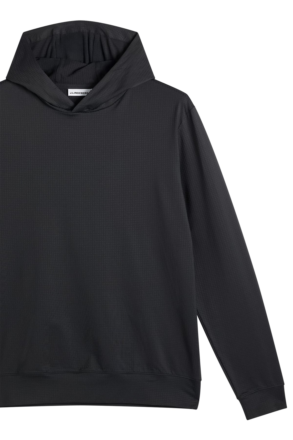 Vent Golf Hood in Black by J.Lindeberg