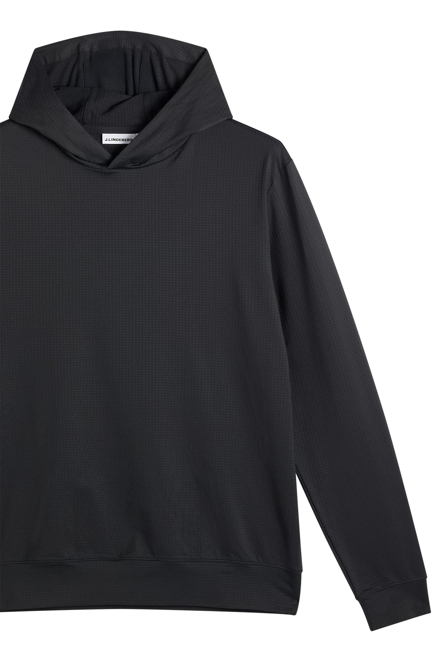 Vent Golf Hood in Black by J.Lindeberg