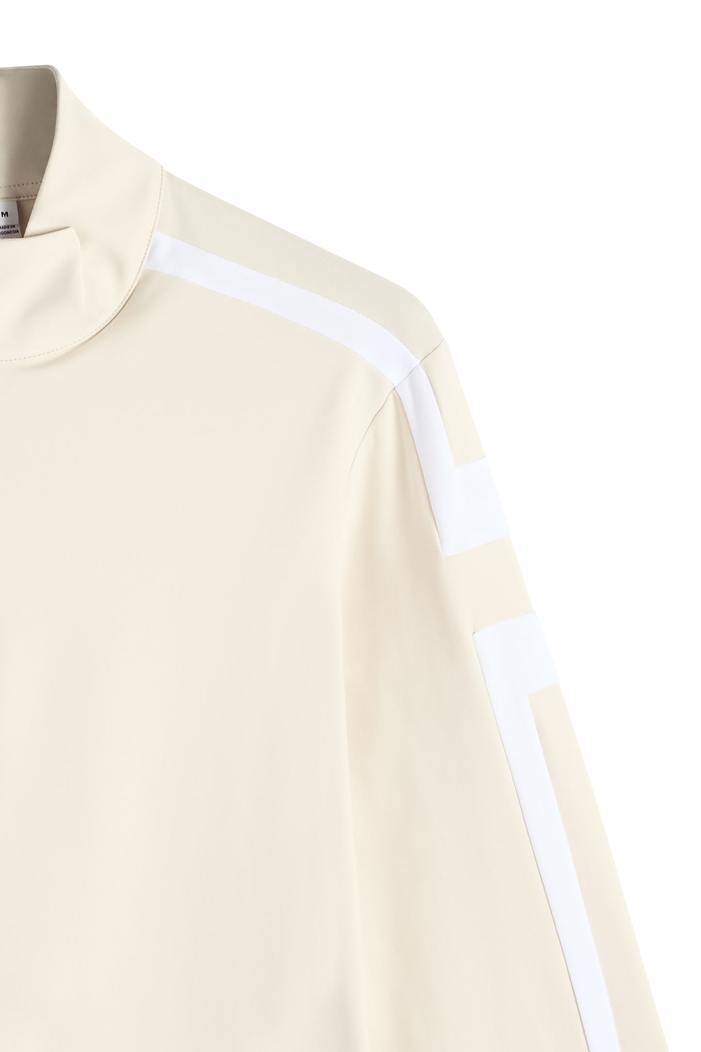 Keaton Quarter Zip Mid Layer in Moonbeam by J.Lindeberg