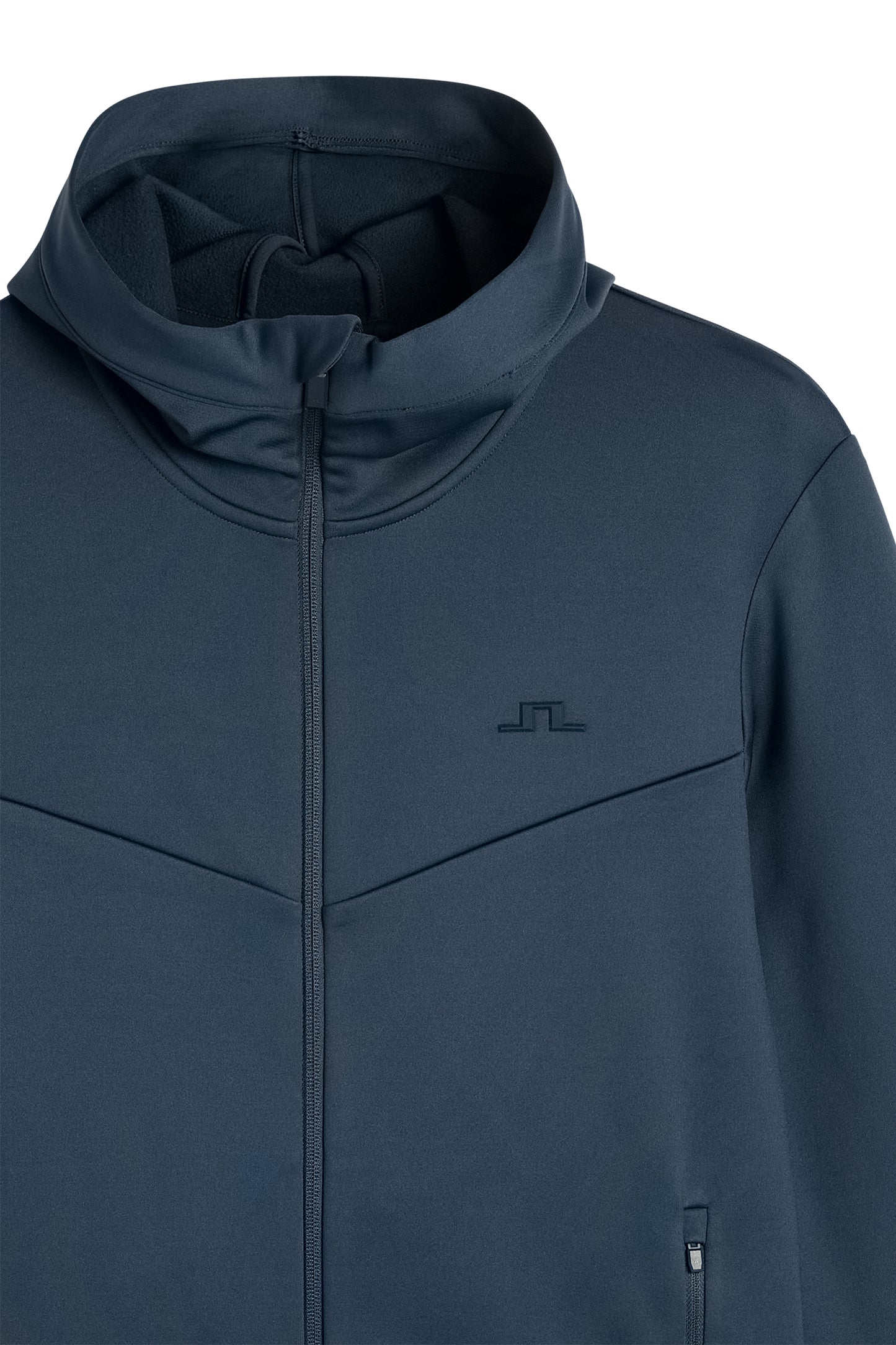Maclean Zip Hood in JL Navy by J.Lindeberg
