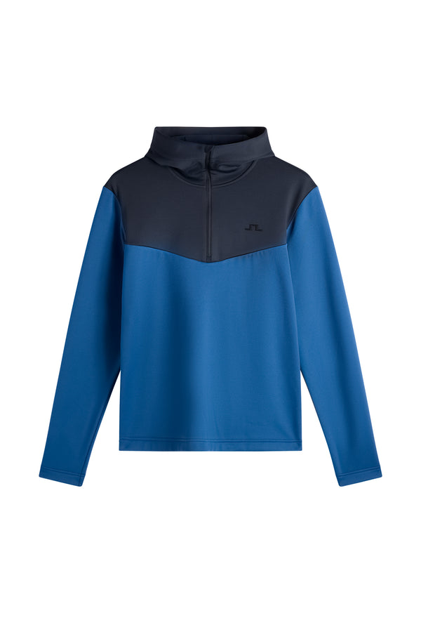 Maclean Quarter Zip Hood / Set Sail