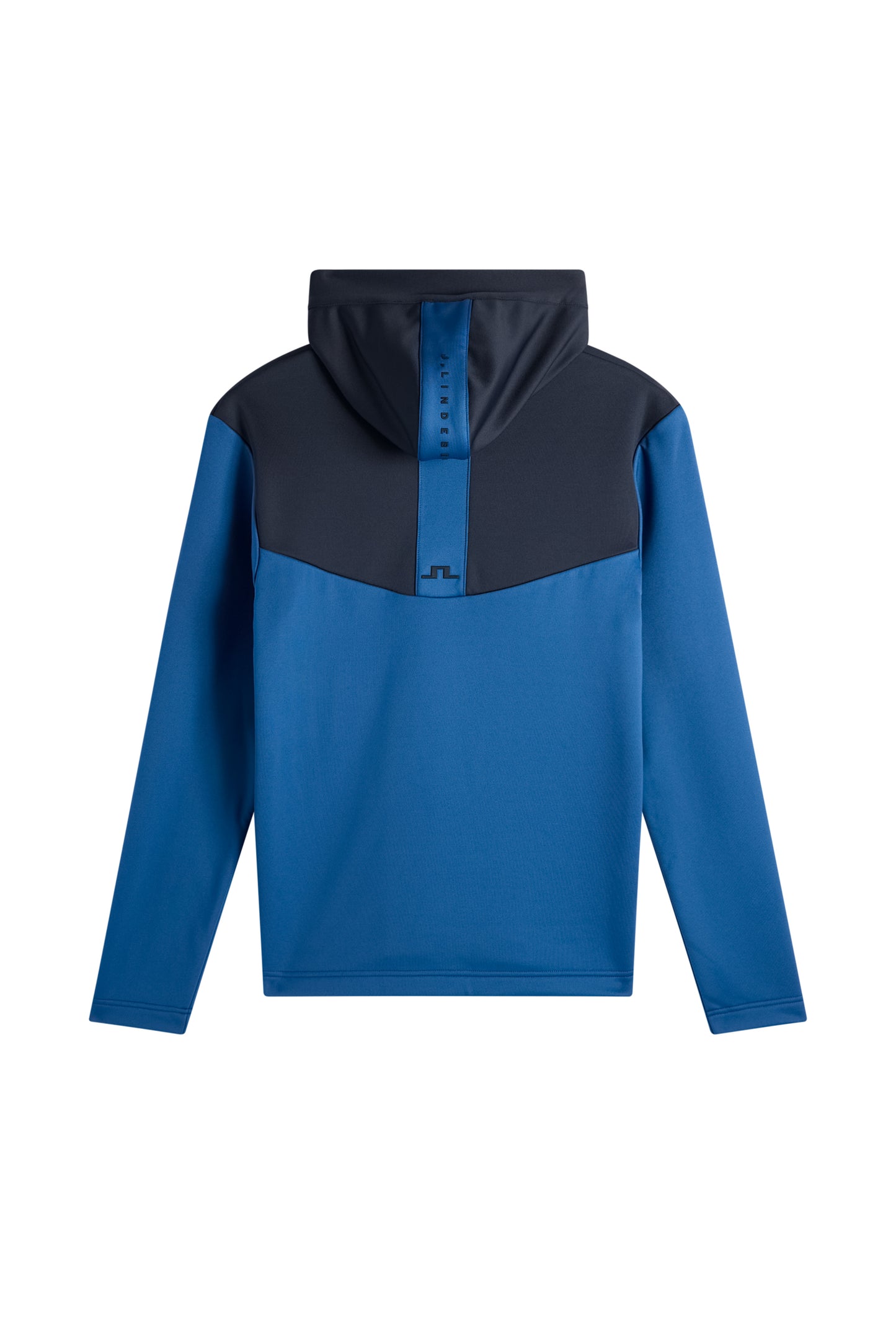 Maclean Quarter Zip Hood in Set Sail by J.Lindeberg