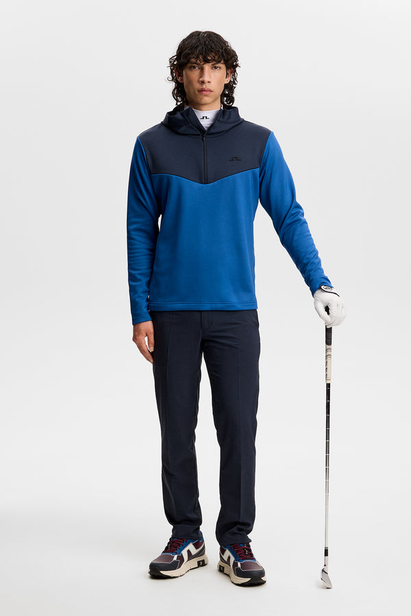 Maclean Quarter Zip Hood / Set Sail