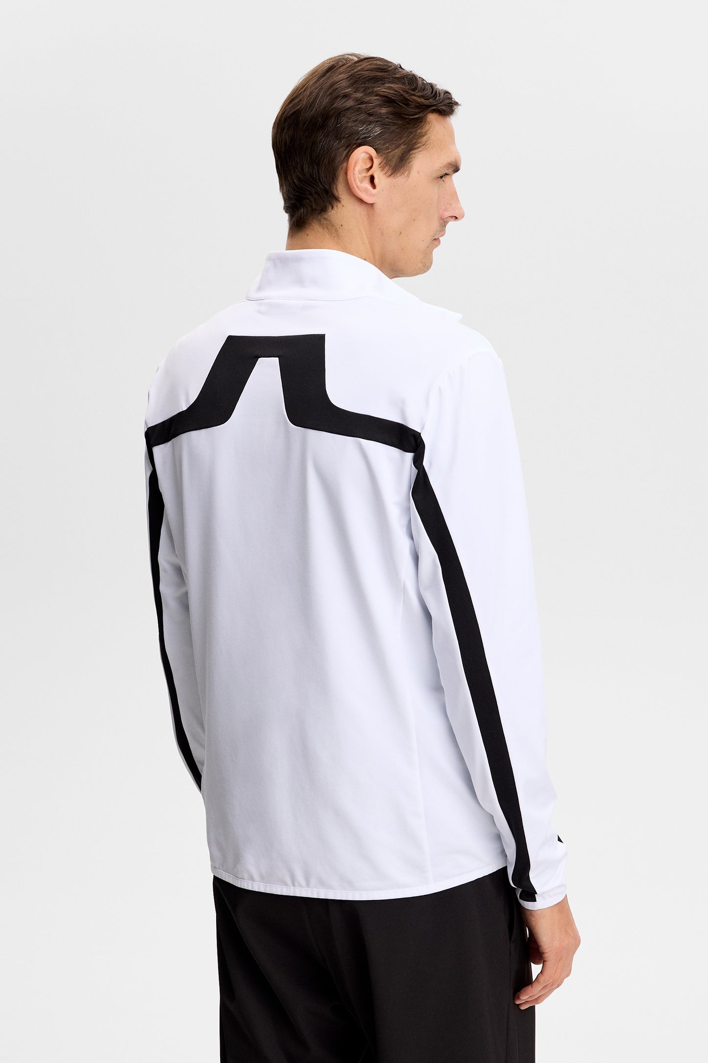 Jarvis Mid Layer in White by J.Lindeberg