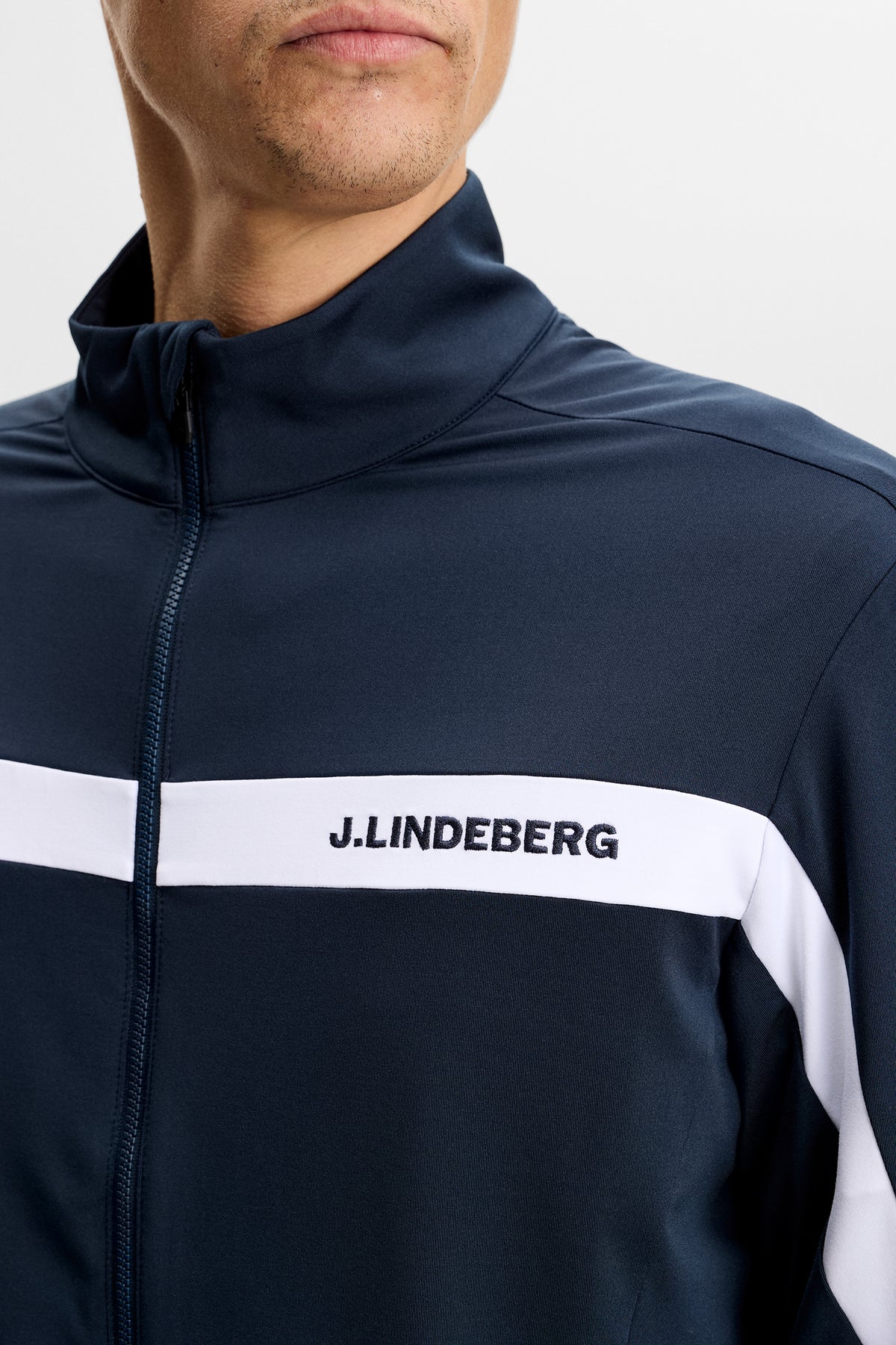 Jarvis Mid Layer in JL Navy by J.Lindeberg