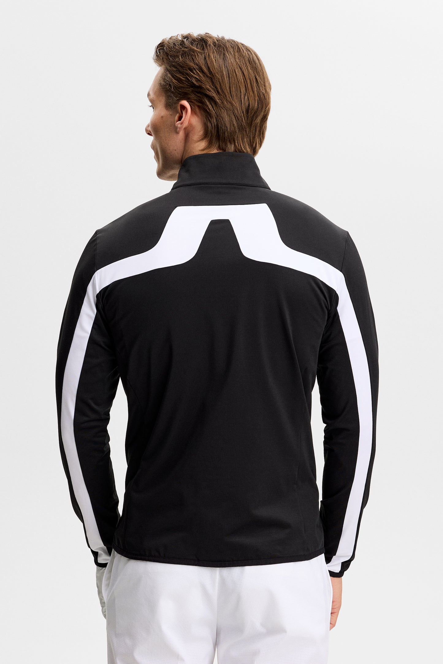 Jarvis Mid Layer in Black by J.Lindeberg