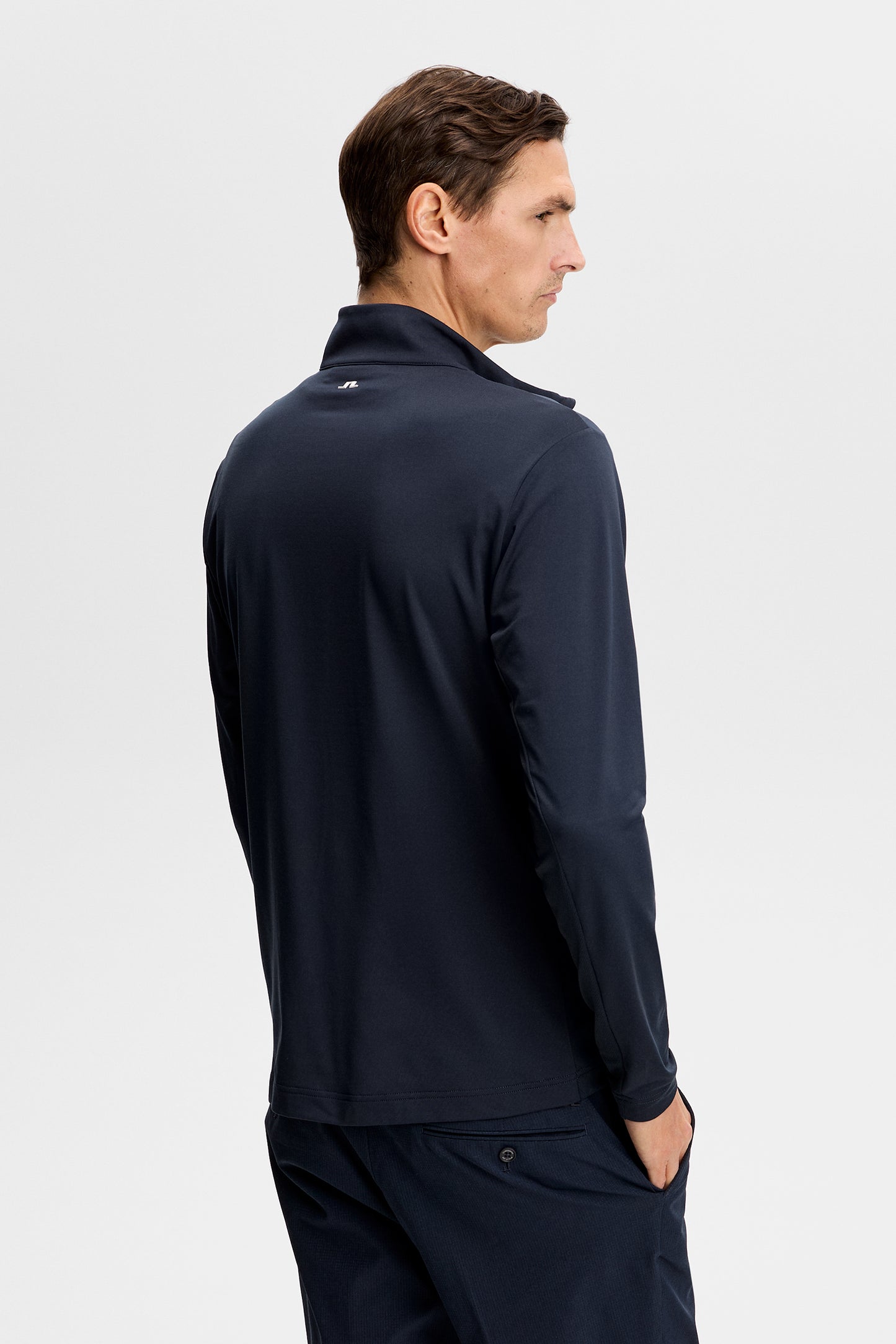 Tour Tech Mid Layer in JL Navy by J.Lindeberg