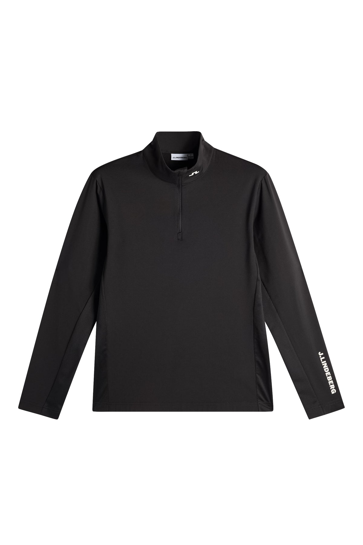 Tour Tech Mid Layer in Black by J.Lindeberg