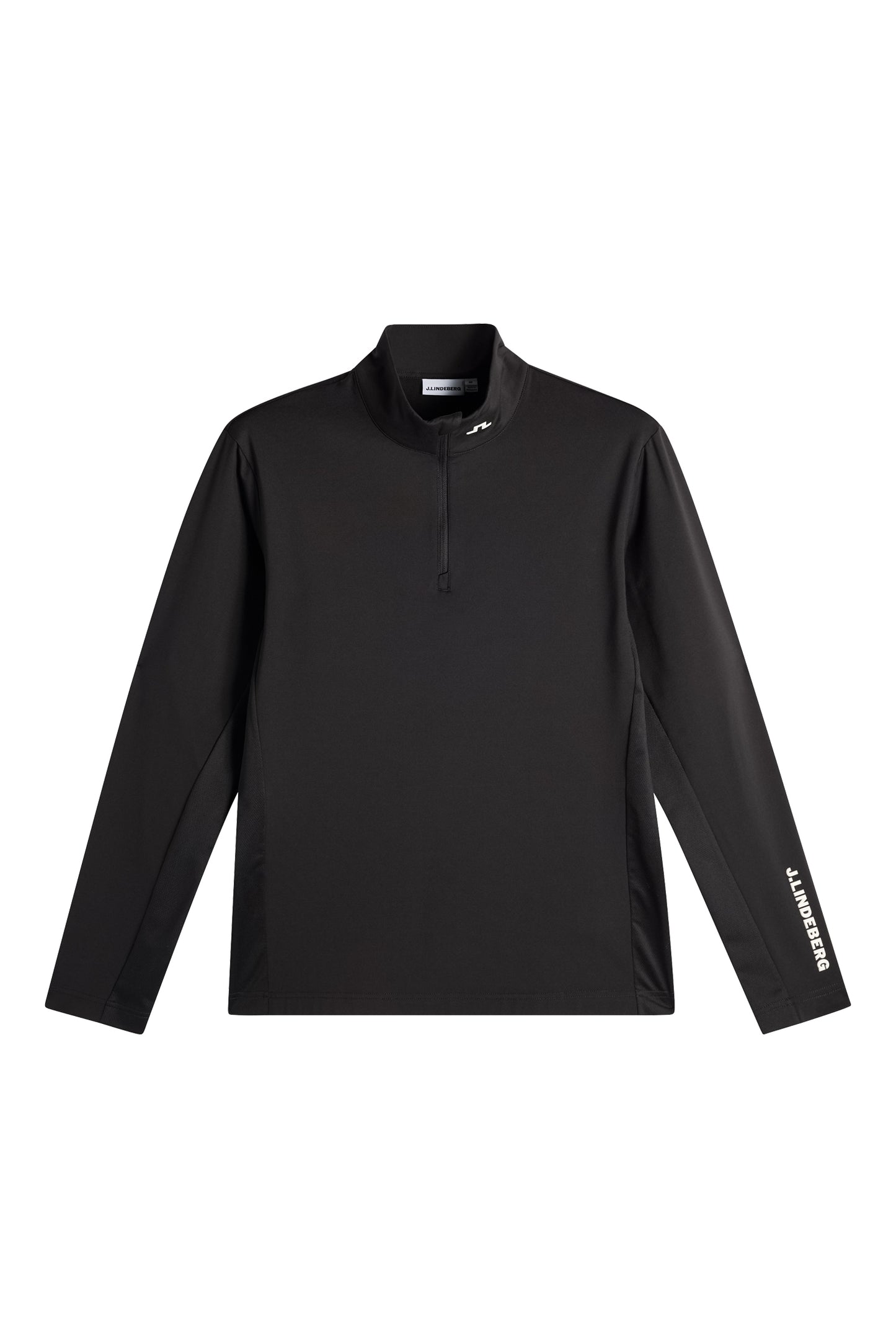 Tour Tech Mid Layer in Black by J.Lindeberg