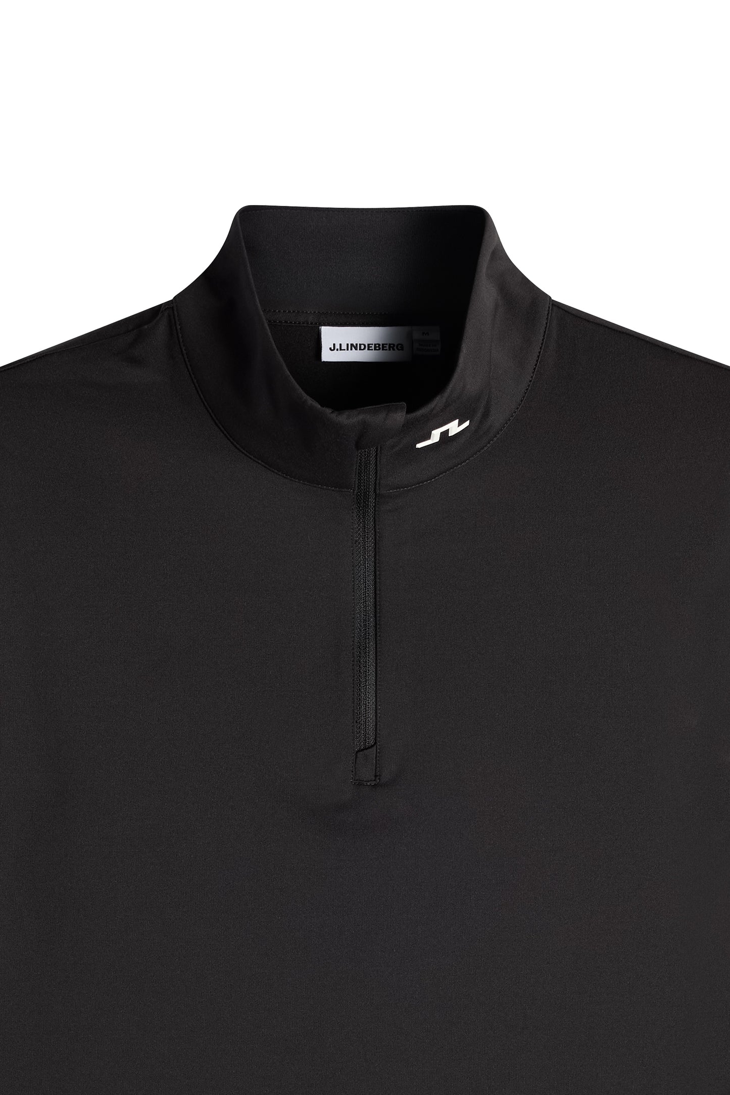 Tour Tech Mid Layer in Black by J.Lindeberg
