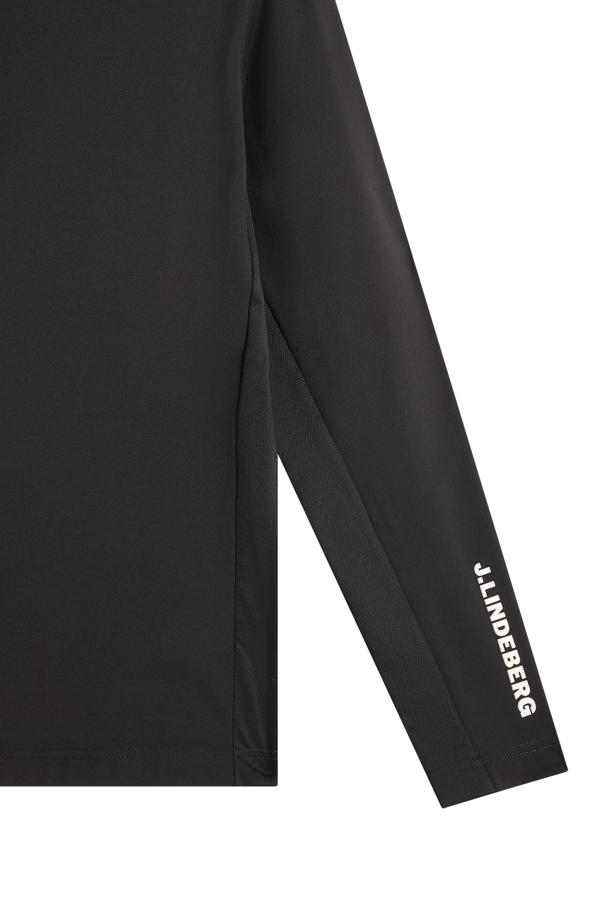 Tour Tech Mid Layer in Black by J.Lindeberg